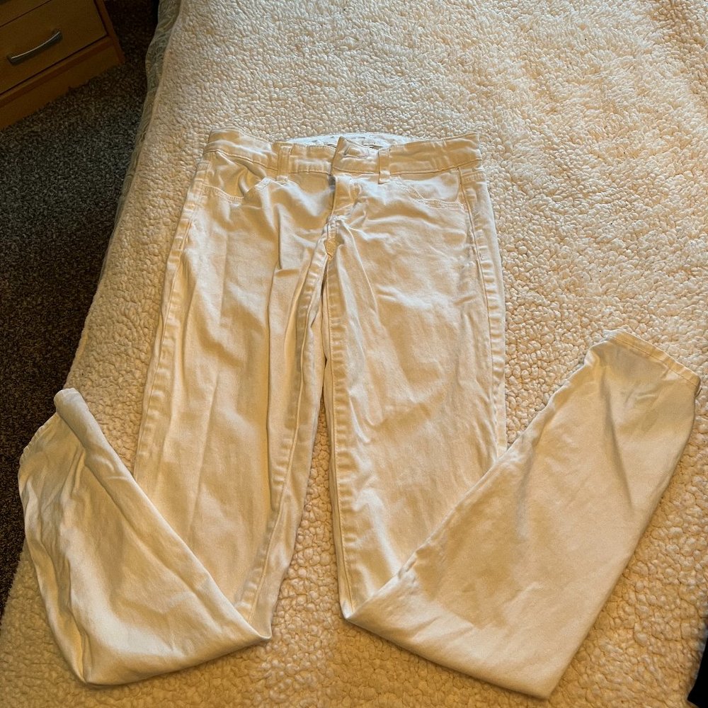 American Eagle White Jeggins